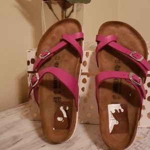 Pink-Purple Birkenstocks